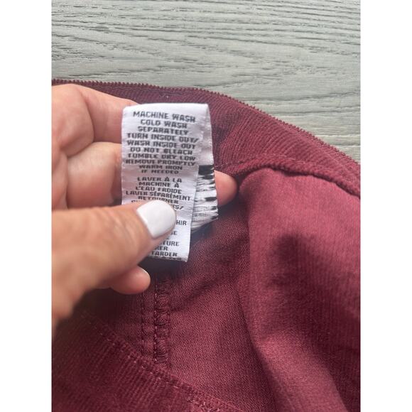 NWT RE Generation Celebrity Pink- Burgundy Corduroy Mini Skirt Junior Size 7/28 - Picture 6 of 6
